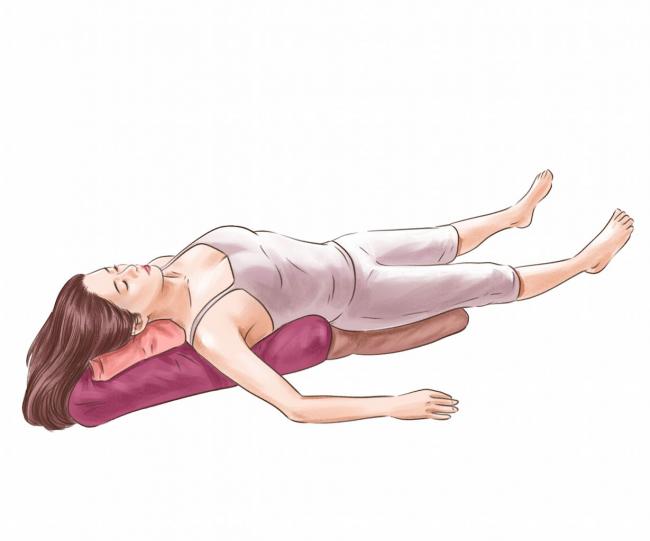 後彎大休息式 Savasana