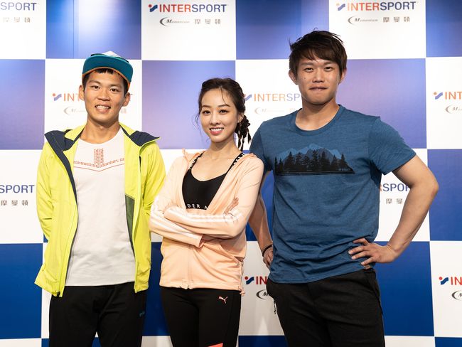 INTERSPORT摩曼頓開幕周青陳冠宇夏語心