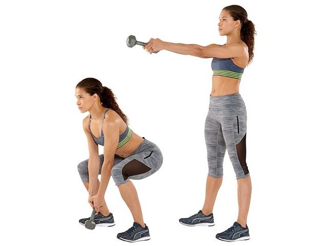 Dumbbell Swing啞鈴擺盪