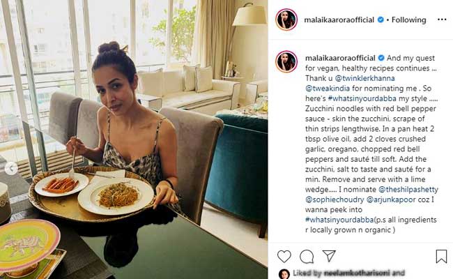 Malaika Arora已成為了全素食主義者
