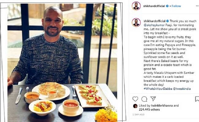 國際板球運動員Shikhar Dhawan