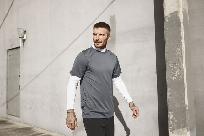 貝克漢穿上adidas HEAT.RDY 凍涼系列運動服飾