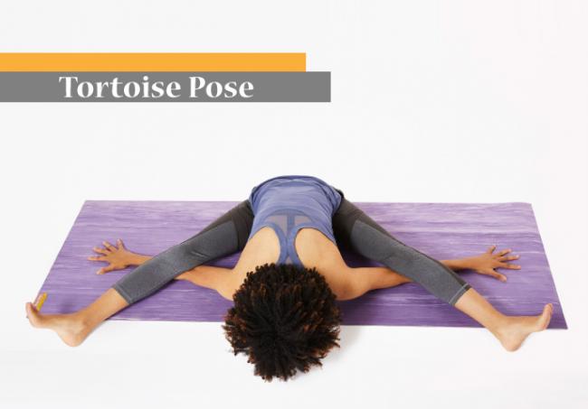 烏龜式 Tortoise Pose