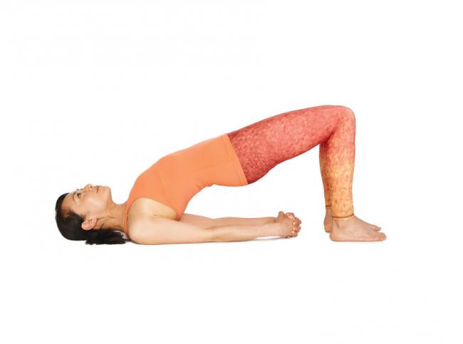 瑜伽 橋式 Bridge Pose