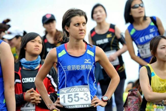 2014 MIZUNO接力賽中第三棒Ruth Croft