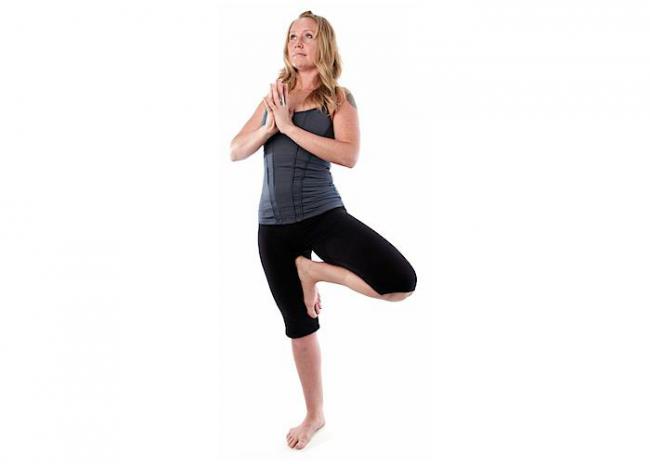 樹式 Tree pose