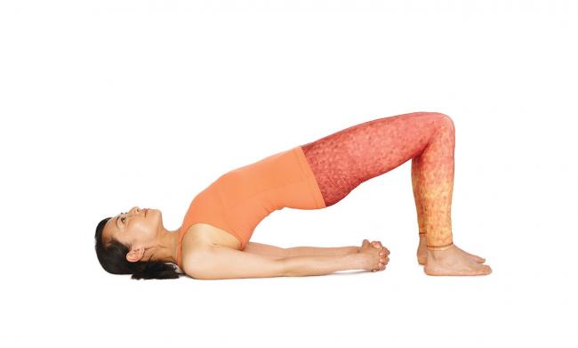 橋式 Bridge Pose