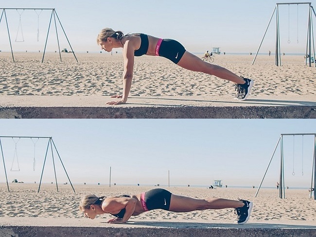 伏地挺身 FULL PUSH-UPS