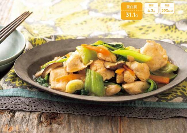 八寶菜風味雞肉炒青江菜