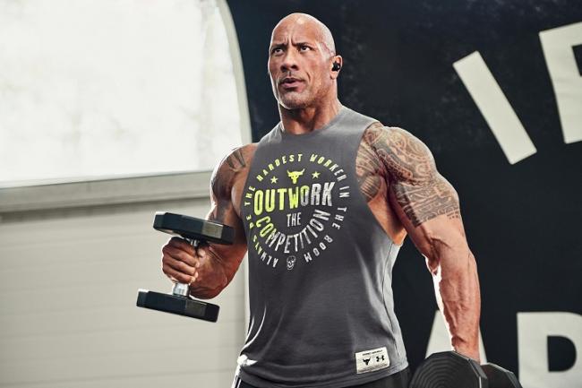 UNDER ARMOUR巨石強森The Rock
