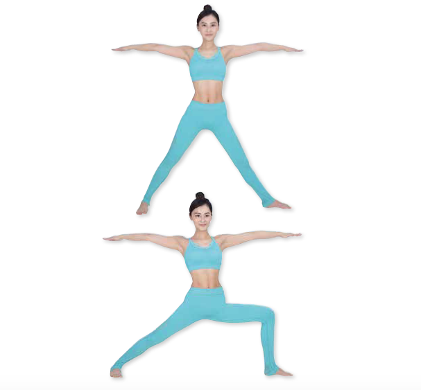 英雄二 Virabhadrasana 2 / Warrior 2