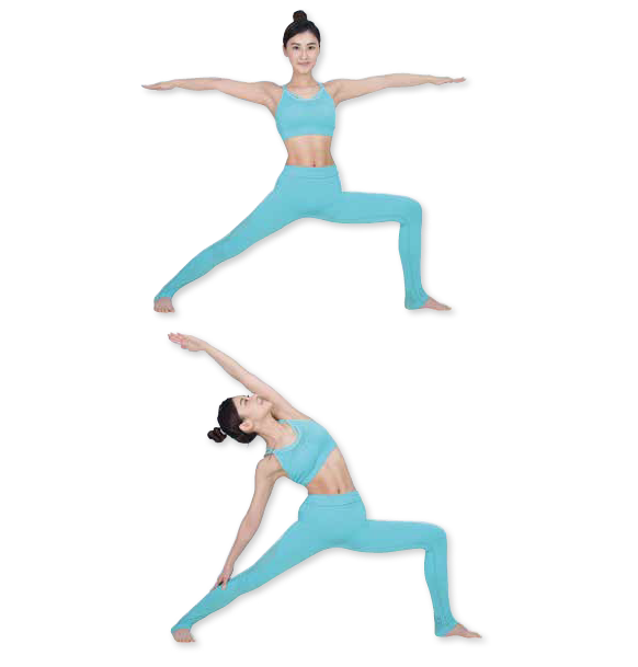 反英雄 Viparita virabhadrasana