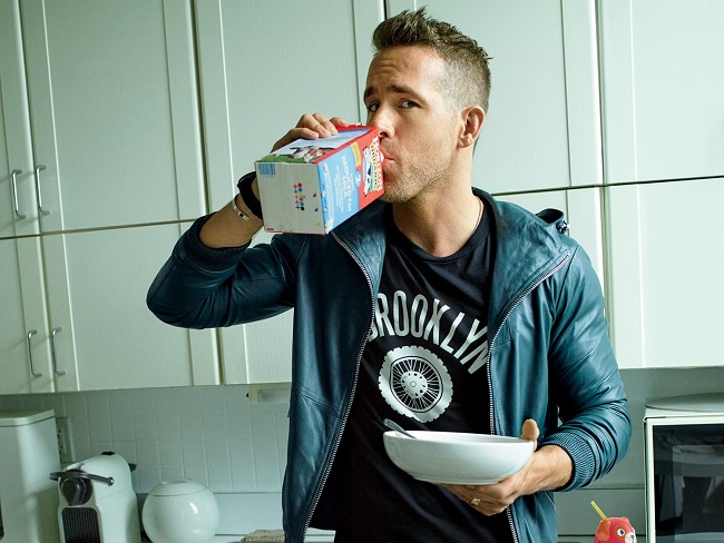 萊恩·雷諾斯 Ryan Reynolds飲食