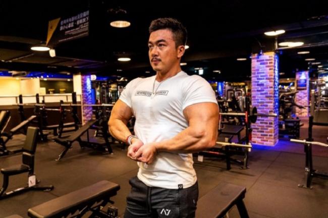 熱愛健身的李沛旭