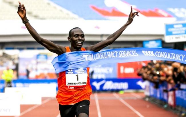 肯亞選手Lawrence Cherono