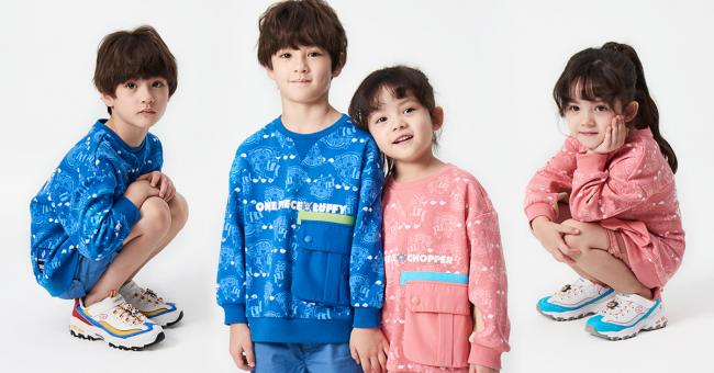 SKECHERS x ONE PIECE KID魯夫＆喬巴限定款童鞋及服飾