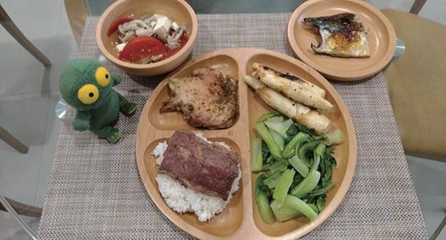 蔡醫師健康餐盤示範