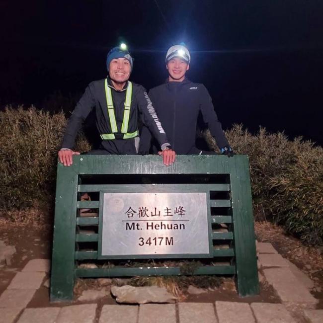 吳承泰邀請李智群教練擔任陪跑者