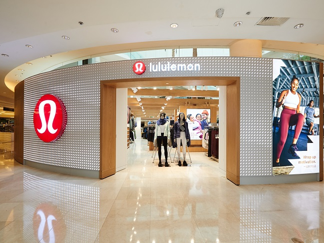  lululemon微風廣場