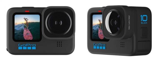 HERO10 Black正面LCD螢幕的幀率更高，提供更流暢的即時預覽
