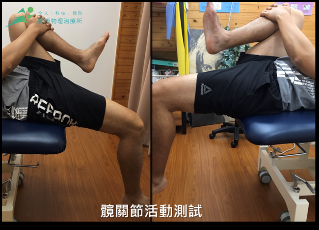 髖關節活動測試（修正式湯瑪士測試，Modified thomas test）