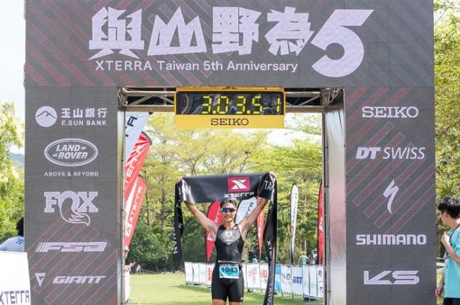 江晏慶成功奪下2022 XTERRA TAIWAN越野三項男子總冠軍