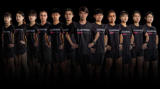 Garmin Run賽前由專業GRC教練群定期帶領跑友團練、賽事中組成黃金陣容配速團領軍帶跑