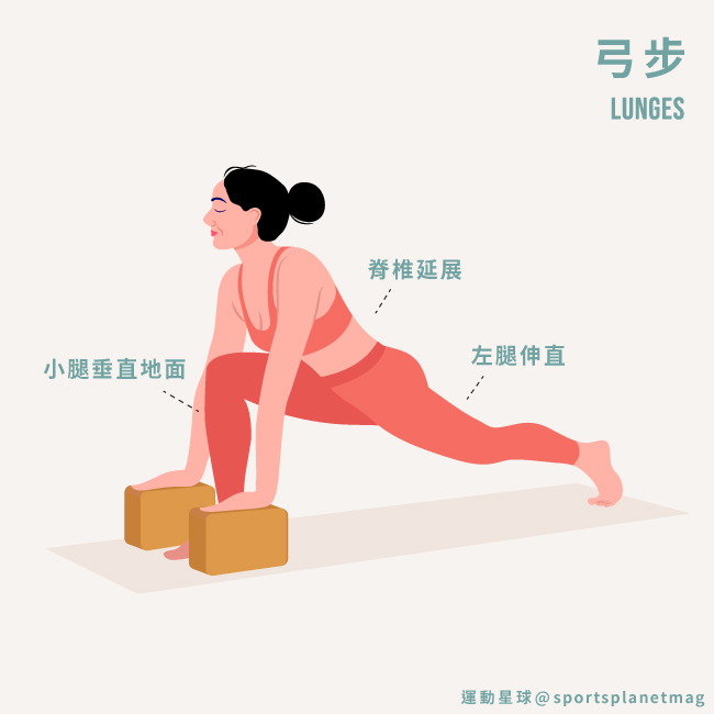 弓步 Lunges