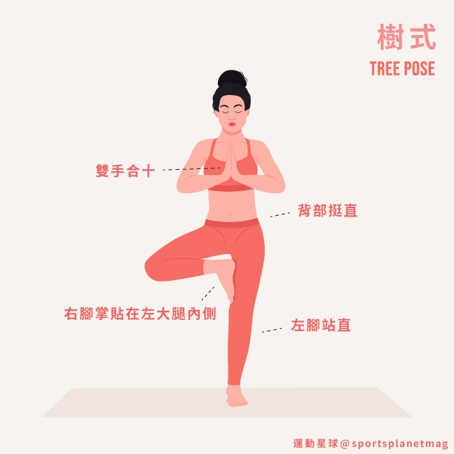 樹式 Tree Pose