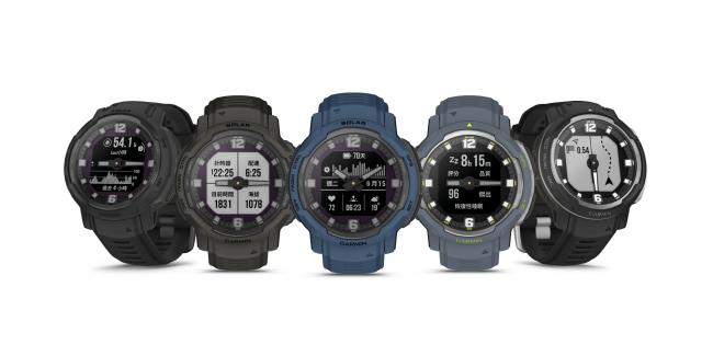 業界唯一指針款智慧全螢幕GPS運動錶   GARMIN INSTINCT CROSSOVER  12