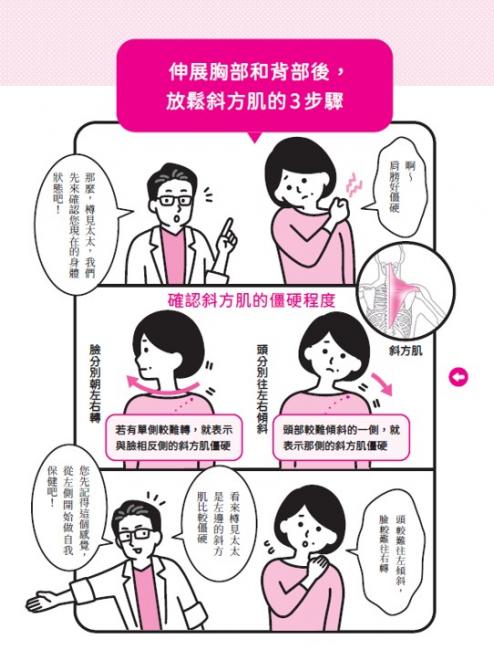 伸展胸部和背部後，放鬆斜方肌的 3 步驟