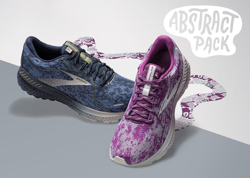 BROOKS ADRENALINE GTS 21抽象派限定款