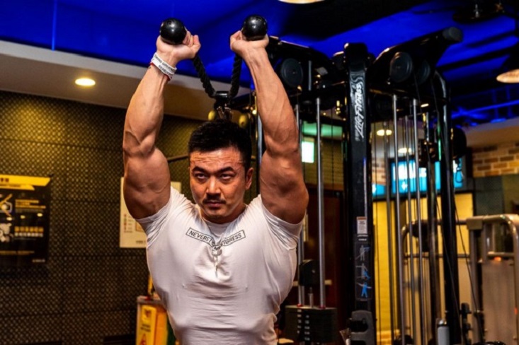 健身狂藝人李沛旭