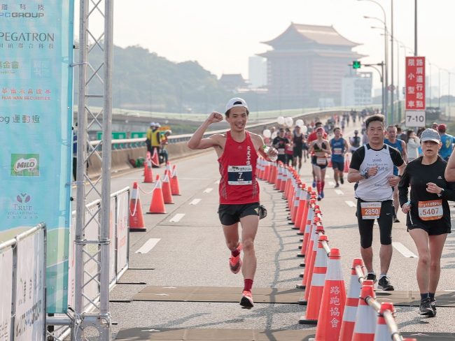 長跑選手張景敦